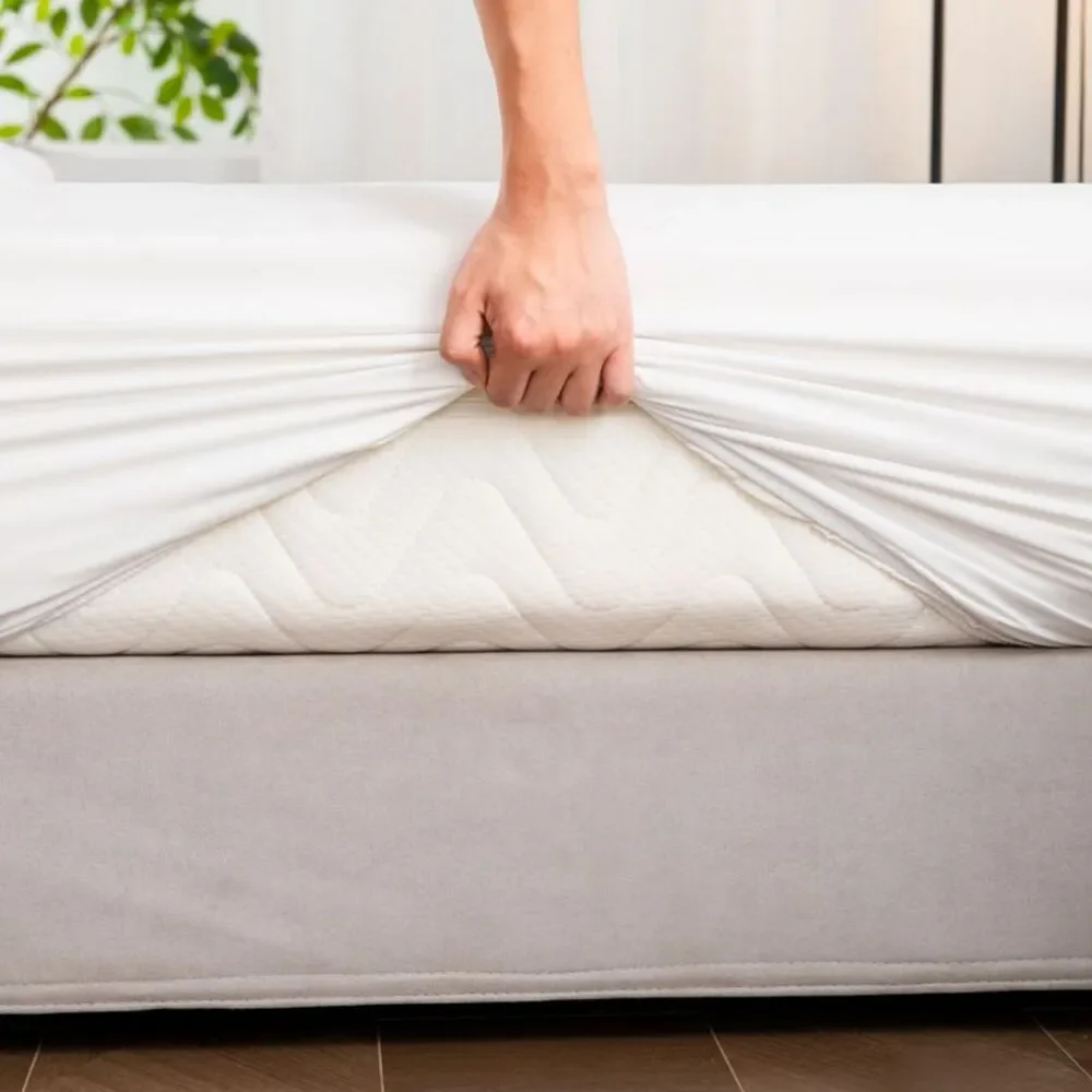 Alpine Swiss White Pillowcases - Set of 2